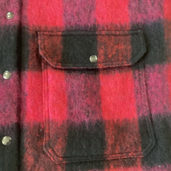 NWT Banana Republic Verbier Shirt Jacket Women's Size XL Buffalo Plaid $330  Ret - Picture 7 of 16